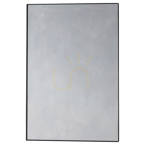 Jelölje be Tükör Gallery Direct Hurston fekete fémkeretes 60x90 cm
