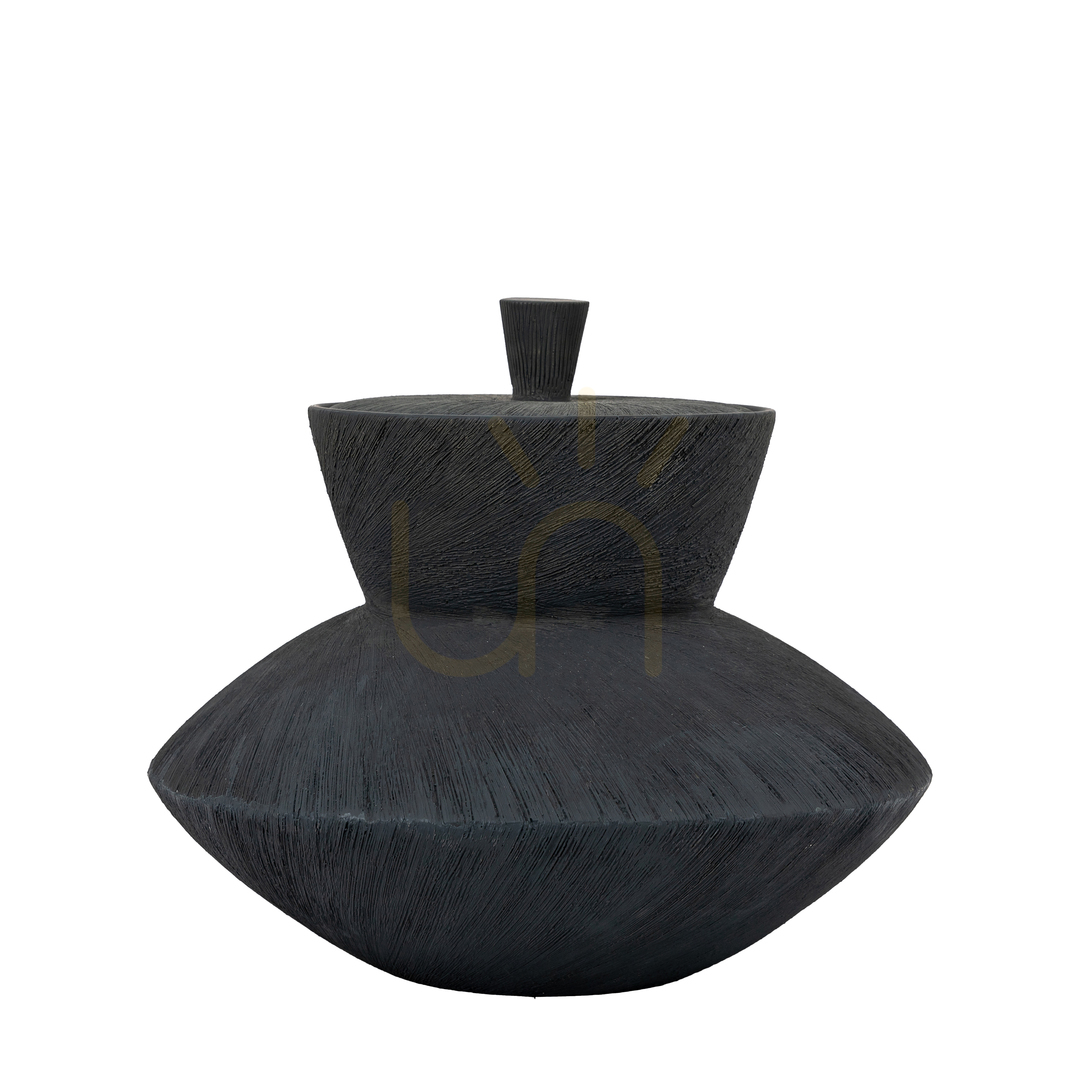 Jelölje be Tégely Gallery Direct Akari Scratch pebble kőedény 34,5x34,5x30 cm մեծ Tégely Gallery Direct Akari Scratch pebble kőedény 34,5x34,5x30 cm մեծ