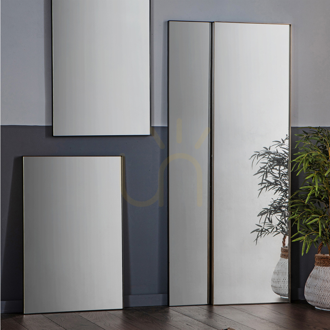 Kilátás Tükör Gallery Direct Hurston fekete fémkeretes 50x170 cm 5056272082942 Tükör Gallery Direct Hurston fekete fémkeretes 50x170 cm 5056272082942