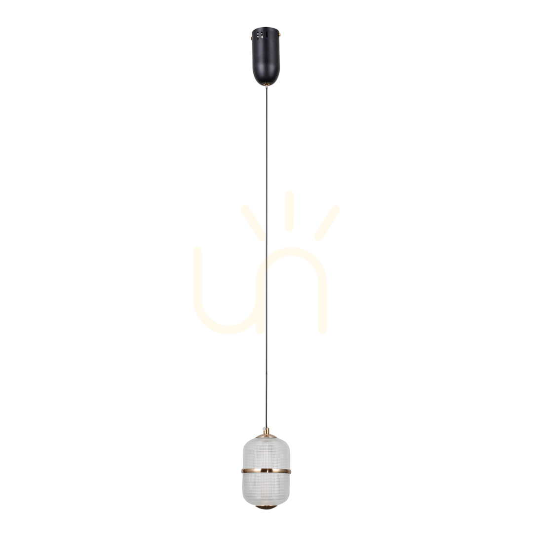 Jelölje be Italux Alani LED fekete függőlámpa PND-34375-1-BK Italux Alani LED fekete függőlámpa PND-34375-1-BK