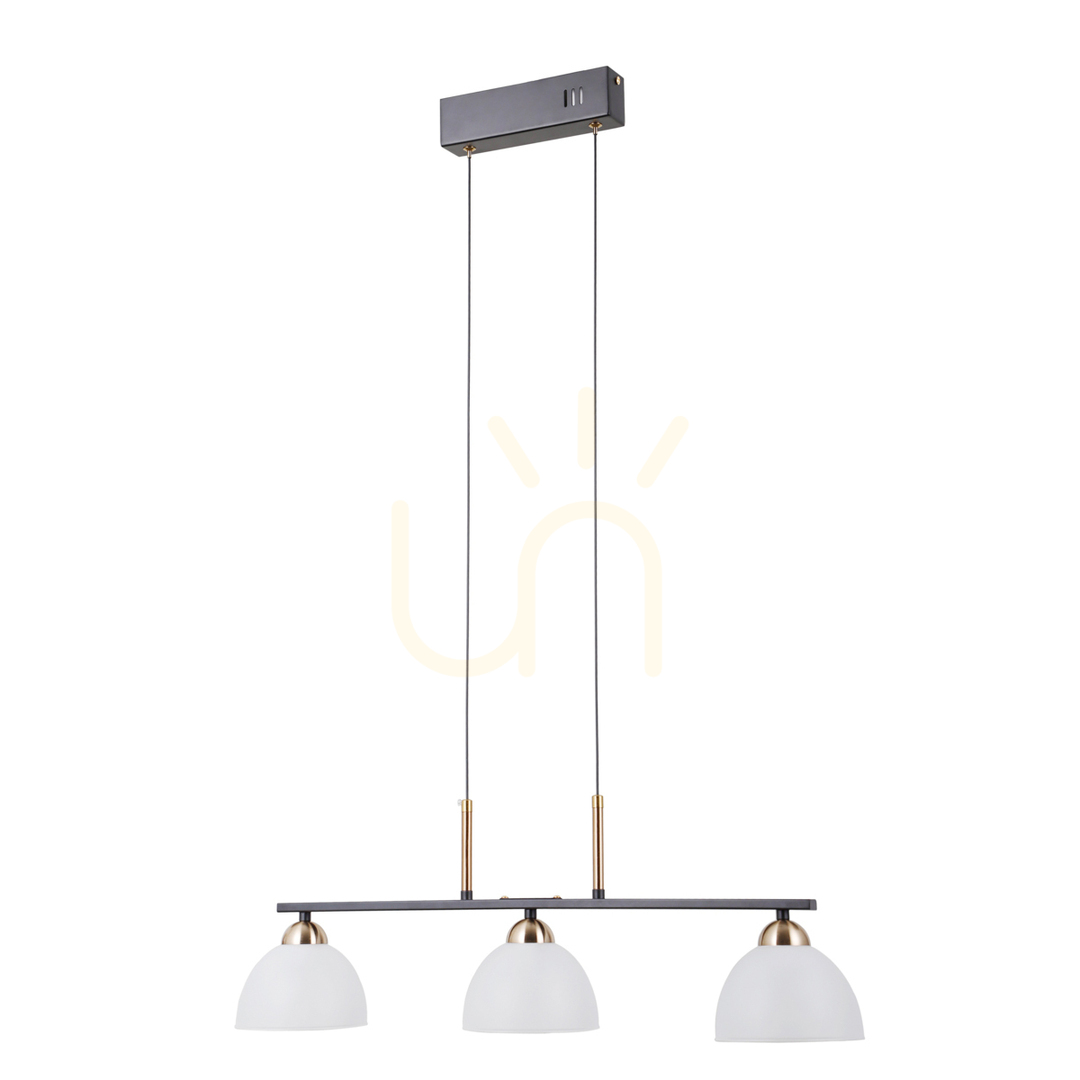 Jelölje be Italux Montiela LED 3 pontos fekete függőlámpa PND-34374-3-BK Italux Montiela LED 3 pontos fekete függőlámpa PND-34374-3-BK