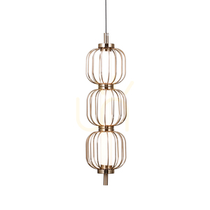 Függőlámpa Italux Pedro LED arany 3 pont 3000K PND-34405-3V-HBR small 1