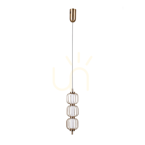 Jelölje be Függőlámpa Italux Pedro LED arany 3 pont 3000K PND-34405-3V-HBR
