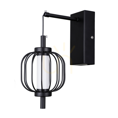 Jelölje be Fali lámpa Italux Pedro LED fekete matt 4W 3000K WL-34405-1-BK