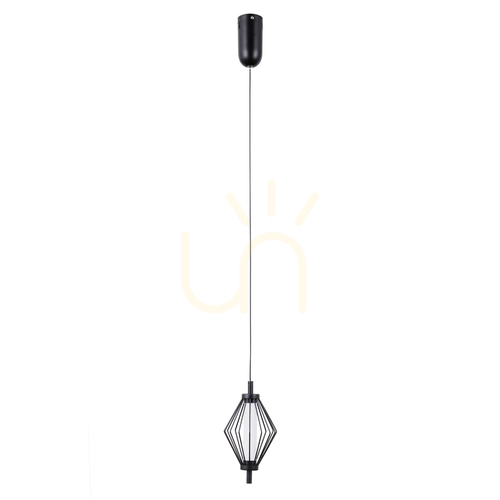 Jelölje be Italux LED függőlámpa fekete matt 12,5 cm PND-34403-1-BK