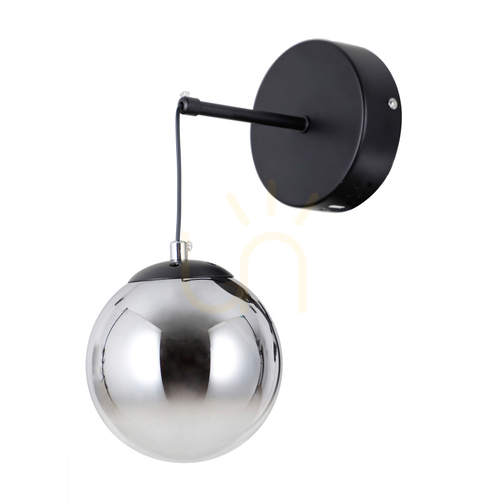 Jelölje be Fali lámpa Italux Velada fekete LED 5W 3000K WL-34381-1-BK