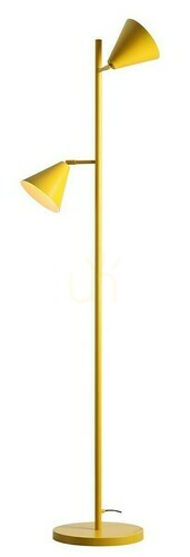 Jelölje be Padló lámpa Aldex Form 2 mustárszínű fém 163 cm 1108A14_2