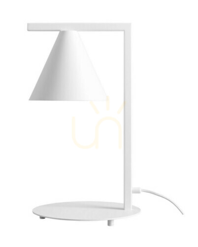 Jelölje be Asztali lámpa Aldex Form fehér fém 40 cm 1108B