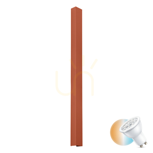 Fali lámpa FREYA 120 okkersárga piros small 0