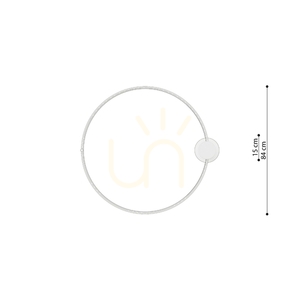 Plafond RIO 78 bézs LED 3000K small 9