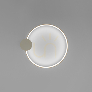 Plafond RIO 55 bézs LED 4000K small 6