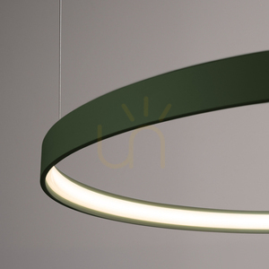 RIO 3 55/78/110 zöld olajzöld LED 3000K csillár small 4