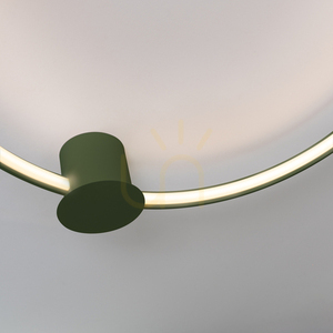 Plafond RIO 55 olívazöld LED 3000K small 5