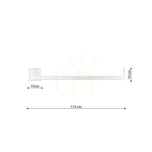 Mennyezeti lámpa RIO 110 olívazöld LED 4000K small 8