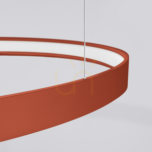 RIO 3 csillár 55/78/110 cm vörös okker LED 4000K THORO small 5