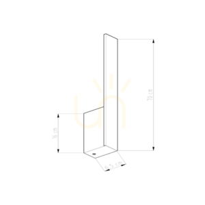 LAHTI 70 bézs LED fali lámpa 3000K small 6