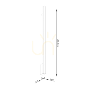 Thoro LAGOM 90 TH.464 vörös okker LED fali lámpa 12 W 1589 lm 3000 K small 7