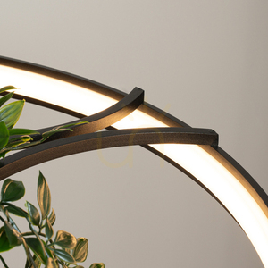 RIO BIO 78 fekete LED 3000K csillár small 3