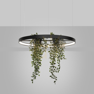 RIO BIO 78 fekete LED 4000K csillár small 2