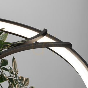 RIO BIO 78 fekete LED 4000K csillár small 3