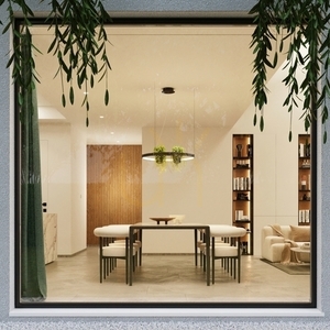 RIO BIO 110 fekete LED 3000K csillár small 13