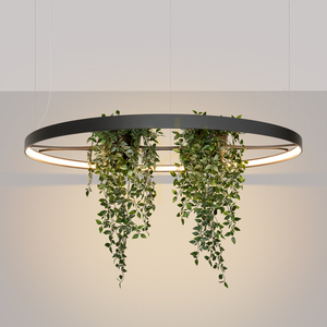RIO BIO 110 fekete LED 3000K csillár small 2