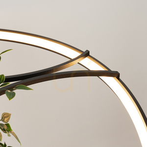 RIO BIO 110 fekete LED 3000K csillár small 3