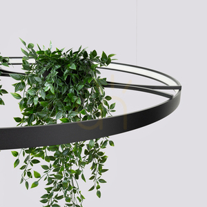 RIO BIO 110 fekete LED 3000K csillár small 4