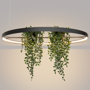 RIO BIO 110 fekete LED 3000K csillár small 8