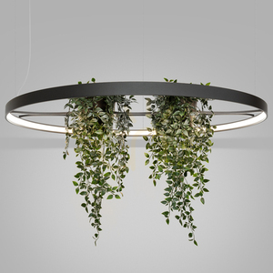 RIO BIO 110 fekete LED 4000K csillár small 8
