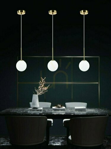Jelölje be Függőlámpa Bao I Gold IP44 Open Design Highlights fehér arany G9 9W 120 mm