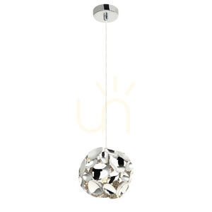 Függőlámpa Carera króm fém G9 7W Open Design Highlights 150 mm 1520 mm small 0