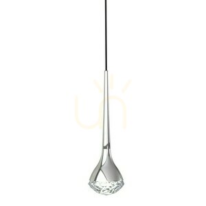 Függőlámpa Crima Króm LED 6W 3000K Open Design Highlights small 2