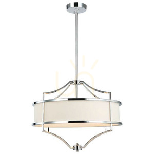 Függőlámpa Open Design Highlights Stesso Cromo M 4xE27 fehér krém króm small 0