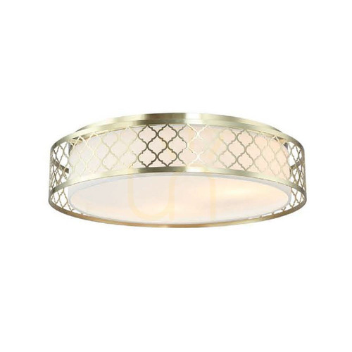 Jelölje be Plafond Cavalli Open Design Highlights fehér krém szatén arany 520 mm E27 IP20