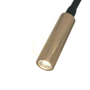 Fali lámpa Open Design Highlights Nuto fekete-arany LED 3W 3000K 466 mm small 3