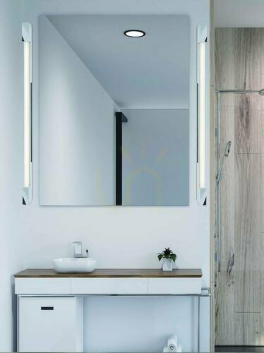 Jelölje be Fali lámpa Primo 900 IP44 fehér opál króm 14W Open Design Highlights