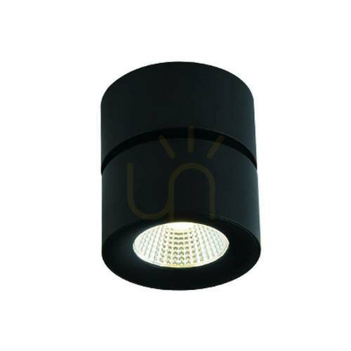 Jelölje be Mone fekete LED mennyezeti lámpa 7W 3000K 80 mm Open Design Highlights
