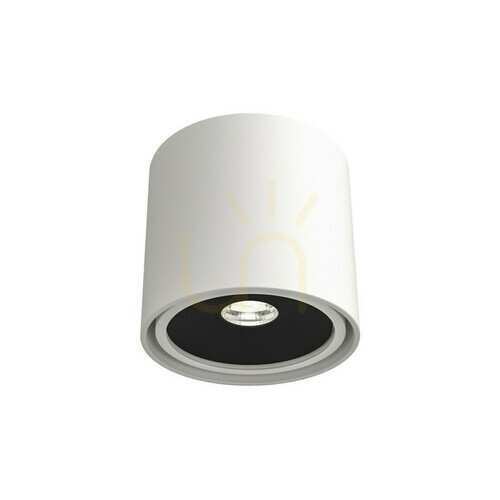 Jelölje be Mennyezeti lámpa Neo fehér/fekete matt alumínium GU10 8W 130 mm IP20