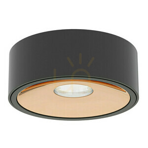 Mennyezeti lámpa Open Design Highlights Neo Slim LED fekete-arany 10W IP20 small 3