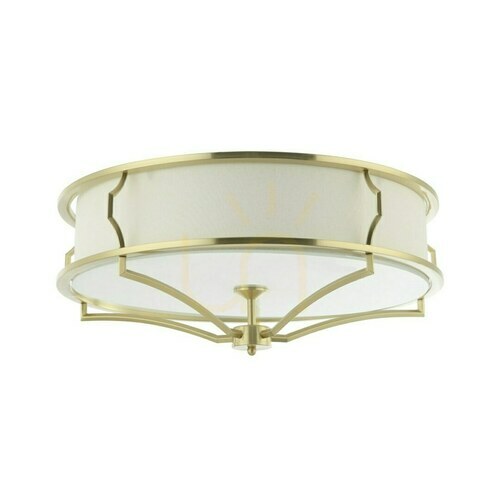 Jelölje be Plafond Stesso 4xE27 fehér krém szatén arany 589 mm Open Design Highlights