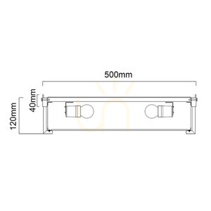 Plafon Romi Open Design Highlights 50 cm fehér-krém szatén arany 4xE14 12W small 4
