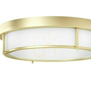 Plafon Romi Open Design Highlights 400 mm fehér krém szatén arany E14 3 lámpás small 3