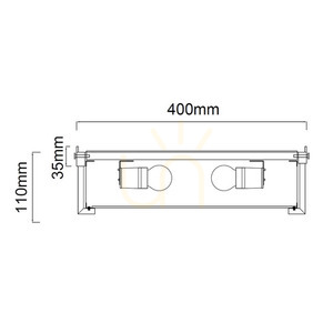Plafon Romi Open Design Highlights 400 mm fehér krém szatén arany E14 3 lámpás small 4