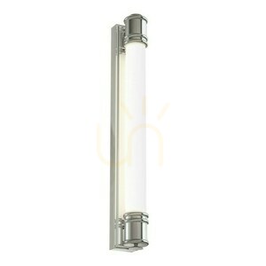 Fali lámpa Omi Cromo 60 IP44 fehér matt króm LED 13W Open Design Highlights small 2