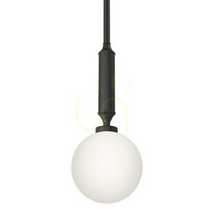 Függőlámpa Ero I Nero C Open Design Highlights opál fehér, matt fekete, G9, 120 mm small 3