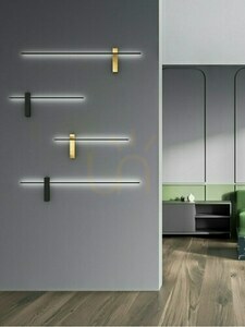 Fali lámpa Open Design Highlights Bene matt fekete 7W LED 620 mm 3000K small 4