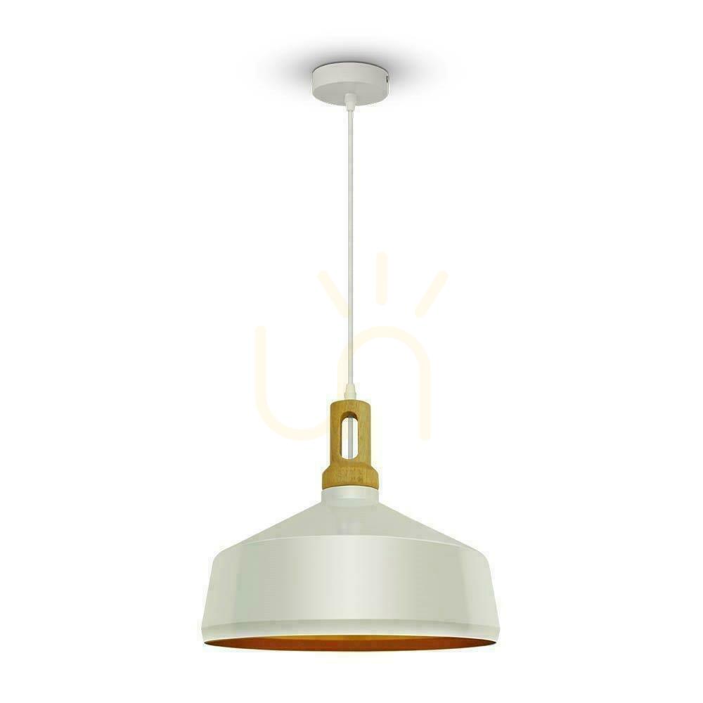 Kilátás V-TAC White fi350 VT-7545-WH függő lámpatest 5 év garancia V-TAC White fi350 VT-7545-WH függő lámpatest 5 év garancia