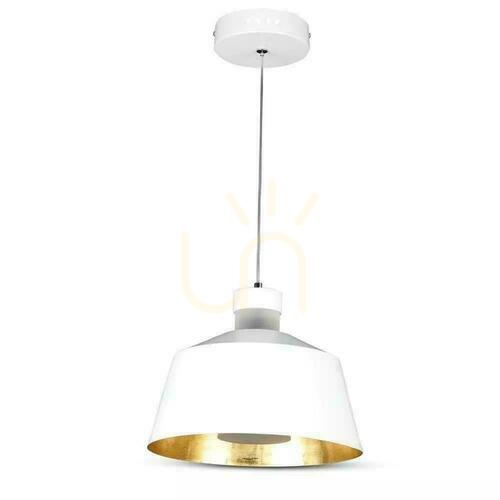 Jelölje be V-TAC VT-7444-WH LED függőlámpa, fehér akril, 7 W, 4000 K, 400 lm