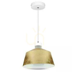 LED függőlámpa V-TAC 7W (Akril) Gold 250x190mm VT-7444-G 3000K 400lm 3 év garancia 3 év garancia small 1